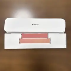 Apple Watch ブレイデッドソロループ　ピンク　サイズ4