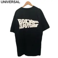 ユニバーサル　Back to the future　バックプリント　Tシャツ　綿
