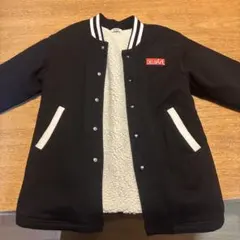 x-girl ボアライニングジャケット 黒