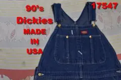 90’ｓ ディッキーズ オーバーオール USA製 17547 Dickies