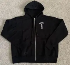 入手困難 正規品 美品 クロムハーツ CHスクロール フリース ZIP