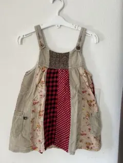 ラグマート　ジャンバースカート　 ロンTセット　110