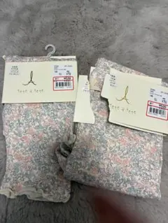 テータテート　花柄　レギンスパンツ　セット