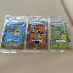 たまごっち カード&フレームチョコクランチ　まめっちくりぼっちまるっち3枚セット