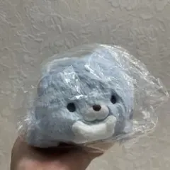 アオイコオオカミひざのりぬいぐるみ