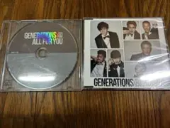 ジェネレーションズ　GENERATIONS AGEHA ALLFORYOU CD