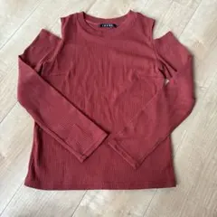 INGNI 長袖 ニット 肩出し ボルドー