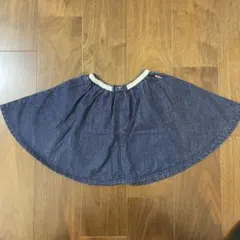MIKIHOUSデニムスカート M(120-130cm)
