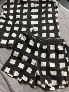 ブランシェス　金子綾　コラボ　チェック柄 セット　100
