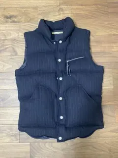 Journal Standard ストライプ ダウンベスト