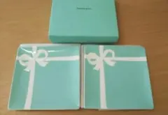 ティファニー　ブルー　ボックス リボン ボウル　2個　ペア　匿名配送 ティファニー ブルーボックス ボウル 2個セット ペア ボール マグ