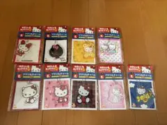 ハローキティ50周年ハッピーアニバーサリーくじ　E賞アクリルチャーム 9点セット