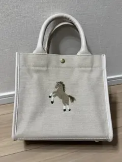 SEVENTEN by MIHO KAWAHITOセブンテン馬刺繍トートバッグ - メルカリ