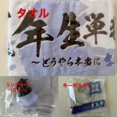 忍ミュ　五単　グッズ　リングライト　タオル