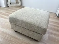 IKEA カルルスタード　グレー ファブリック オットマン IKEA カルルスタード グレー ファブリック オットマン - メルカリ