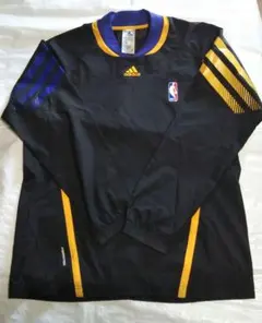 adidas　アディダス　NBA レイカーズカラー　ピステ　ナイロンジャケット