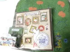 ムーミン展　マスキングテープ　ミニハンカチ　ハンドタオル　スナフキン　4点セット