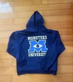 モンスターズ・ユニバーシティ パーカー　Lサイズ ネイビー