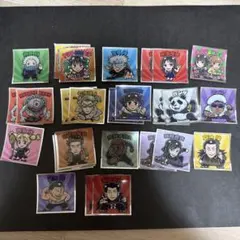 呪術廻戦ビックリマンシール コラボ 27枚セット 被りあり