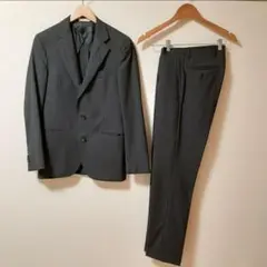 【美品】BOGLIOLI ボリオリ グレー ストライプスーツセットアップ