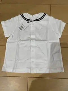 新品80㎝　COMME CA DU MODE コムサデモードセーラーカラー 半袖のサムネイル