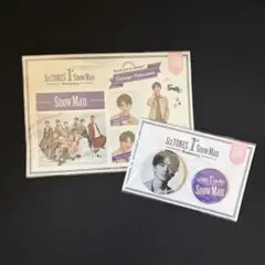 SnowMan 1stAnniversary ステッカー　缶バッジ　深澤辰哉