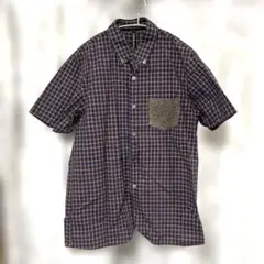 FRAPBOIS チェック柄 半袖シャツ 1サイズ