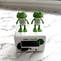 リズム 【ケロクロック2 KERO CLOCK 】目覚まし時計 デジタル時計