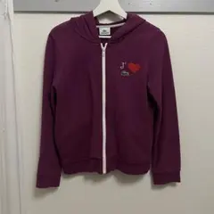 LACOSTE パープル フーディ 40 パーカー