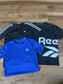 adidas半袖Tシャツ 3点セット150センチ美品