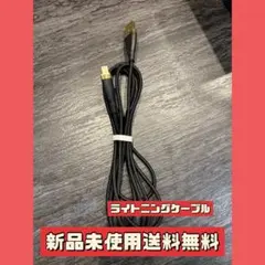 ライトニングケーブル 黒 新品未使用