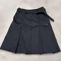 LAUTREAMONTロートレアモンプリーツスカート日本製M黒のサムネイル