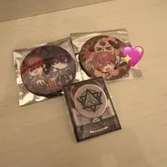 しまさか 2024 紫魔叉炎教団会員バッジ 特典 缶バッジ デフォ 志麻 坂田