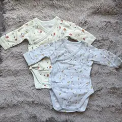 UNIQLO スヌーピー ボディスーツ 長袖 肌着 2点セット サイズ60