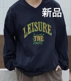 SHEIN メンズ　プルオーバー　Vネック