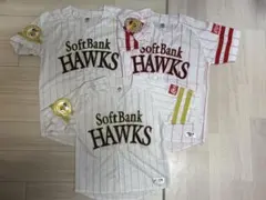【3枚セット】ソフトバンクホークス 入場者限定ユニフォーム鷹の祭典(L②+S①)