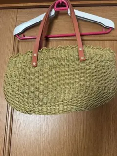 エリフェ　ストロー かごバッグ