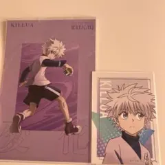 ハンターハンター キルア 戦う背中 ポストカード