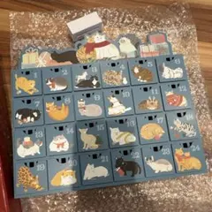 カルディ にゃんだふるカレンダー クリスマス アドベントカレンダー　小物入れ　猫のサムネイル