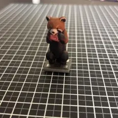 今日は何キロ？　レッサーパンダ　ガチャガチャ