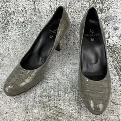 新品同様 ワコール サクセスウォーク クロコ型押し グレー系