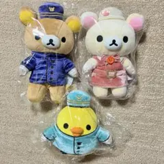 リラックマ百貨店ぬいぐるみ　3点セット