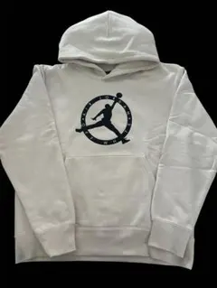 オフホワイト　パーカー　ジョーダン　コラボ　刺しゅう　ロゴ　ホワイト　S OFF-WHITE × NIKE JORDAN BRANDの20AWコラボアパレルが2020年に