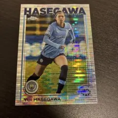 カラーマッチ 美品 Topps Chrome 長谷川唯 シティ /150 - メルカリ