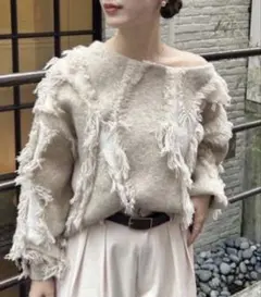 【mystic】シャギーニット