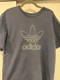adidas グレー Tシャツ XL