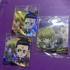 HUNTER×HUNTER ウエハース クラピカ&クロロ 3枚