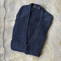 RALPH LAUREN BLACK LABEL インディゴリネン カーディガン