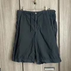 Dries Van Noten コットンナイロン イージーショーツ 黒 美品のサムネイル