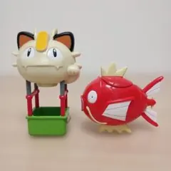 希少品　レア　モンコレ　ちびポケハウスのりものセット　メカコイキング 新品未開封】ちびポケハウス のりものセット ニャース型気球 メカ